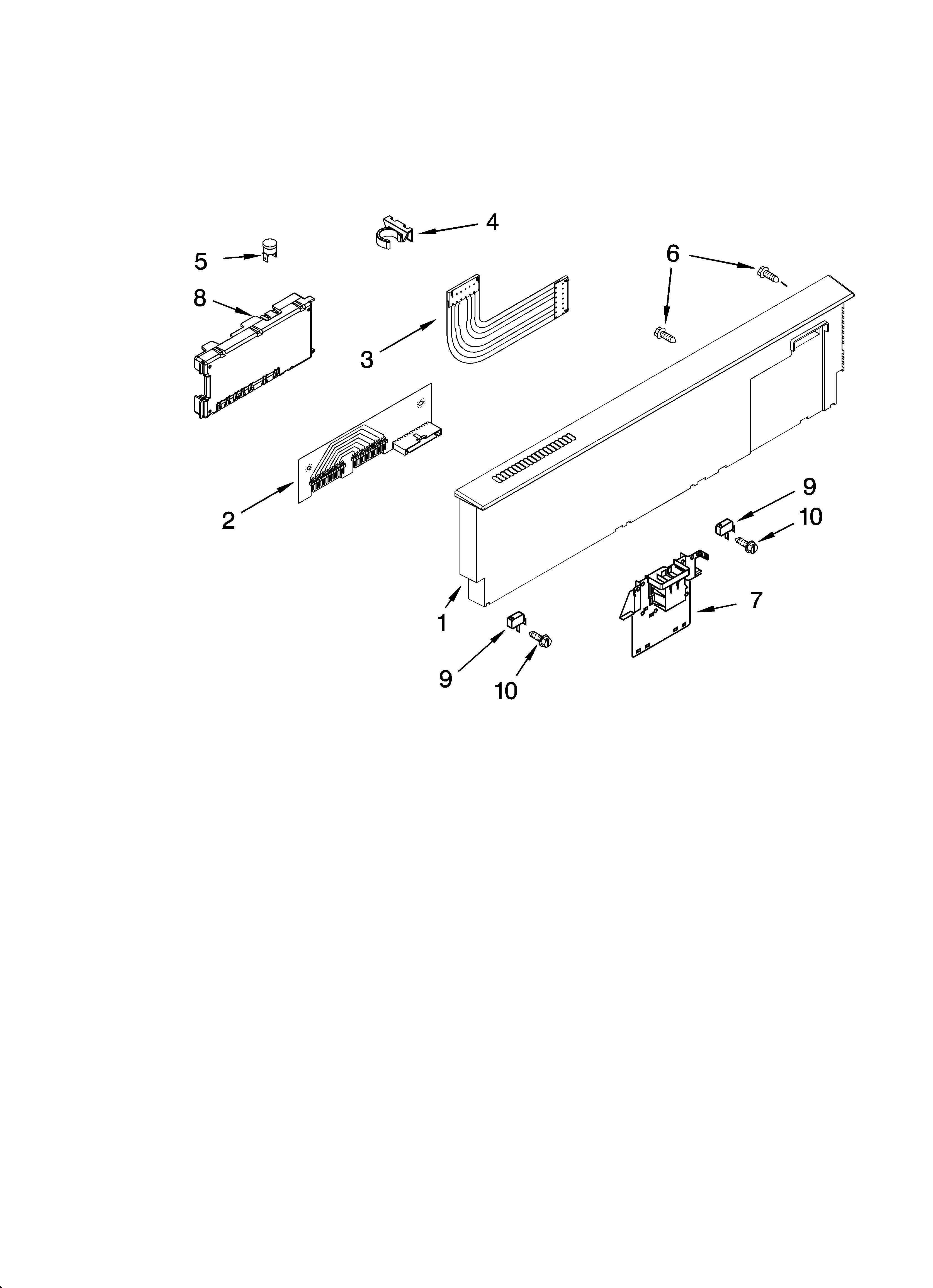 CONTROL PANEL PARTS