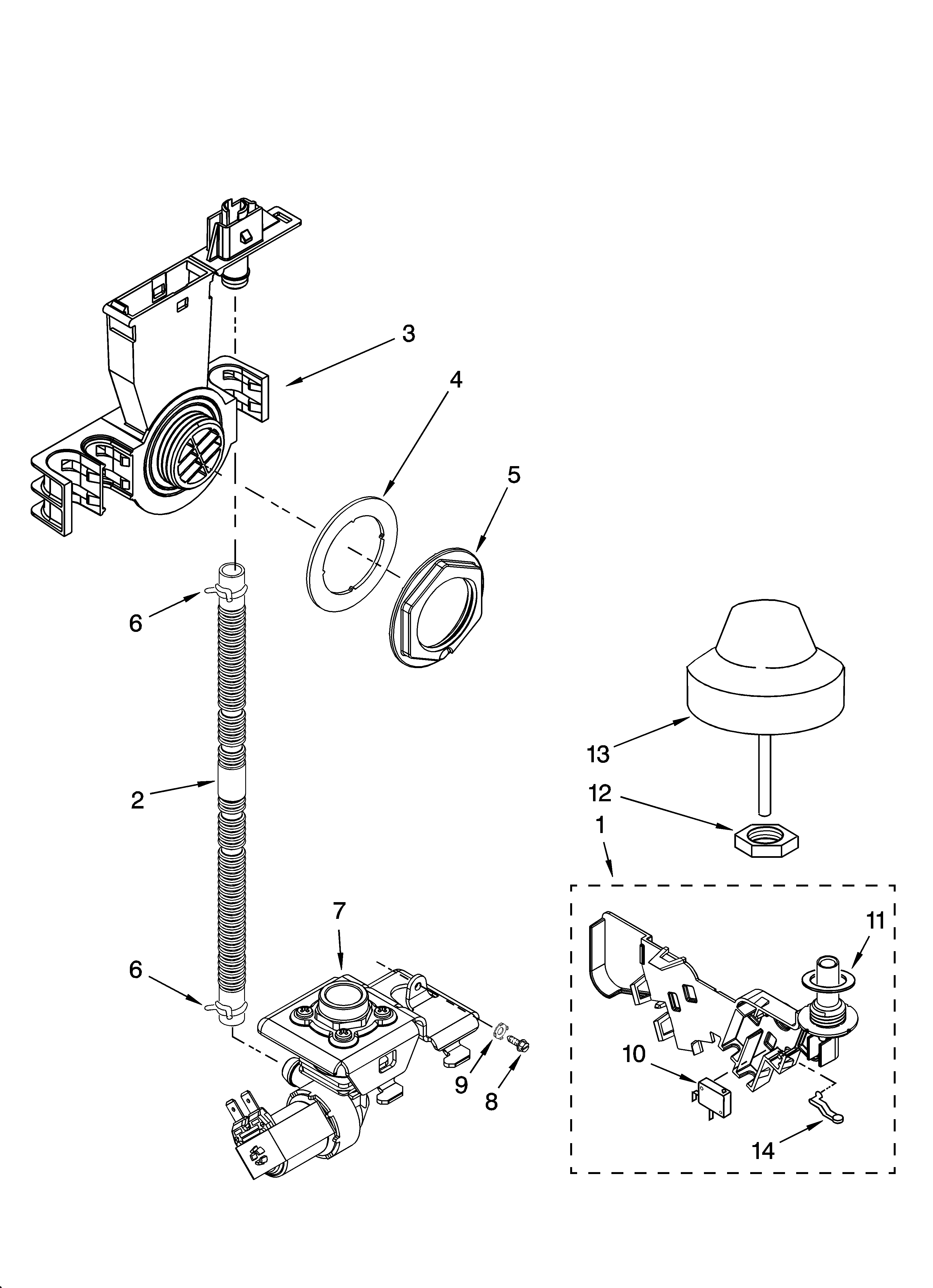 FILL AND OVERFILL PARTS