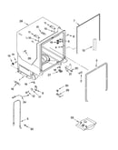 Tub and frame parts