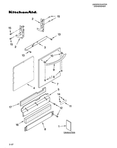 Door and panel parts