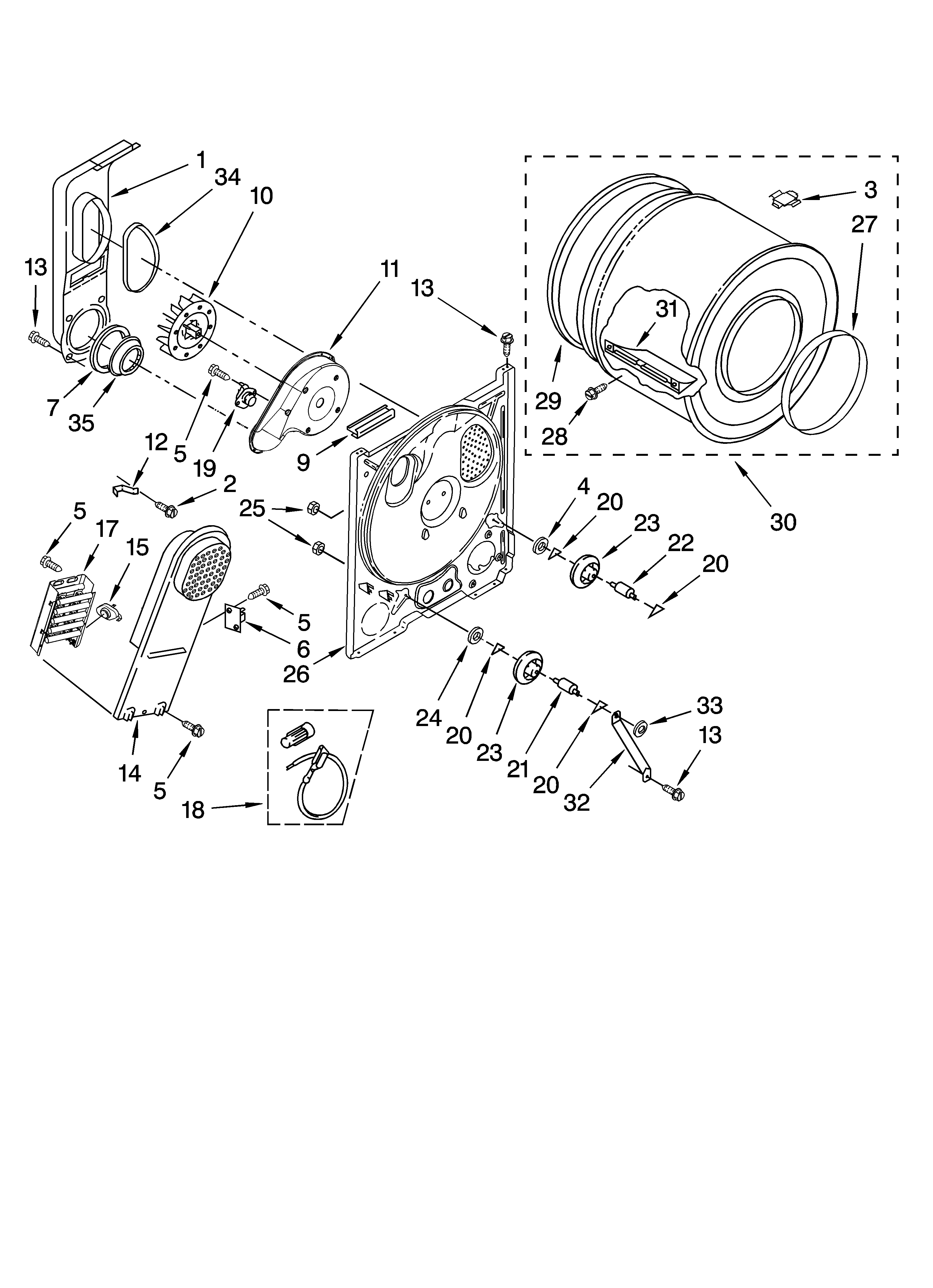 BULKHEAD PARTS, OPTIONAL PARTS (NOT INCLUDED)