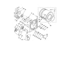 Roper RED4300TQ0 bulkhead parts, optional parts (not included) diagram