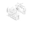 Whirlpool RF114PXST1 control panel parts diagram