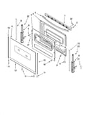 Door parts, optional parts (not included)