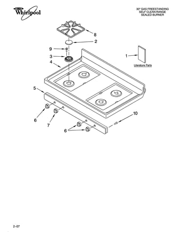 Cooktop parts