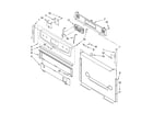 Whirlpool SF262LXST1 control panel parts diagram