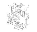 Whirlpool SF262LXST1 chassis parts diagram