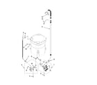 Whirlpool WTW6200SW1 pump parts, optional parts (not included) diagram