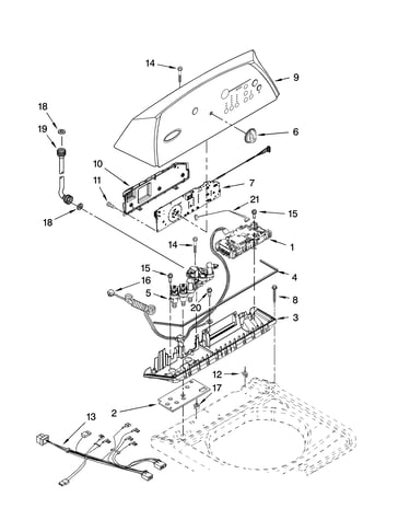 Control panel parts