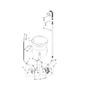 Whirlpool WTW6200SW2 pump parts, optional parts (not included) diagram