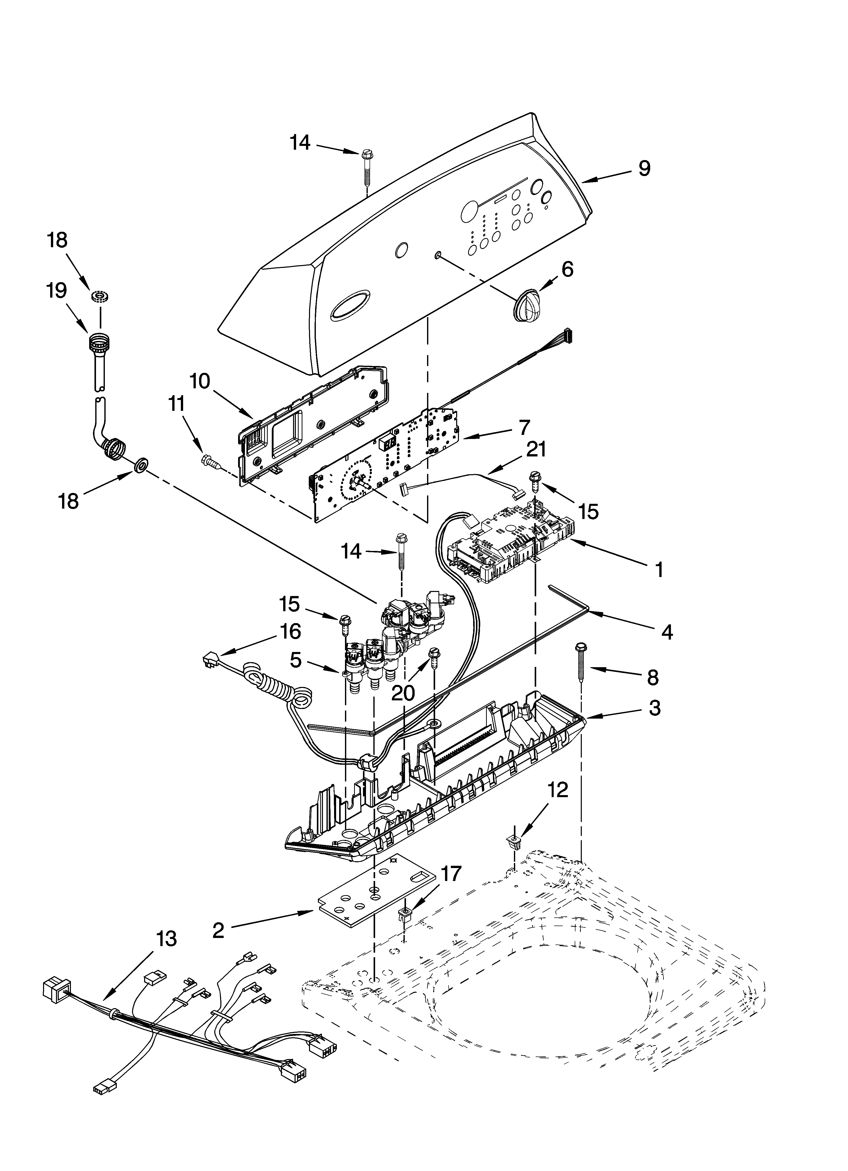 CONTROL PANEL PARTS