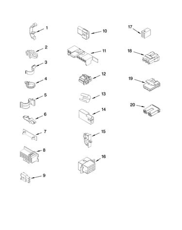 Wiring harness parts