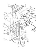 Controls and rear panel parts