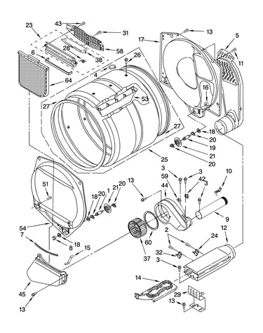 Bulkhead parts, optional parts (not included)