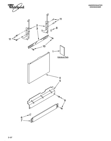Door and panel parts