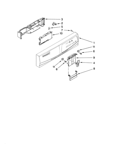 Control panel parts