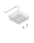 Upper rack and track parts