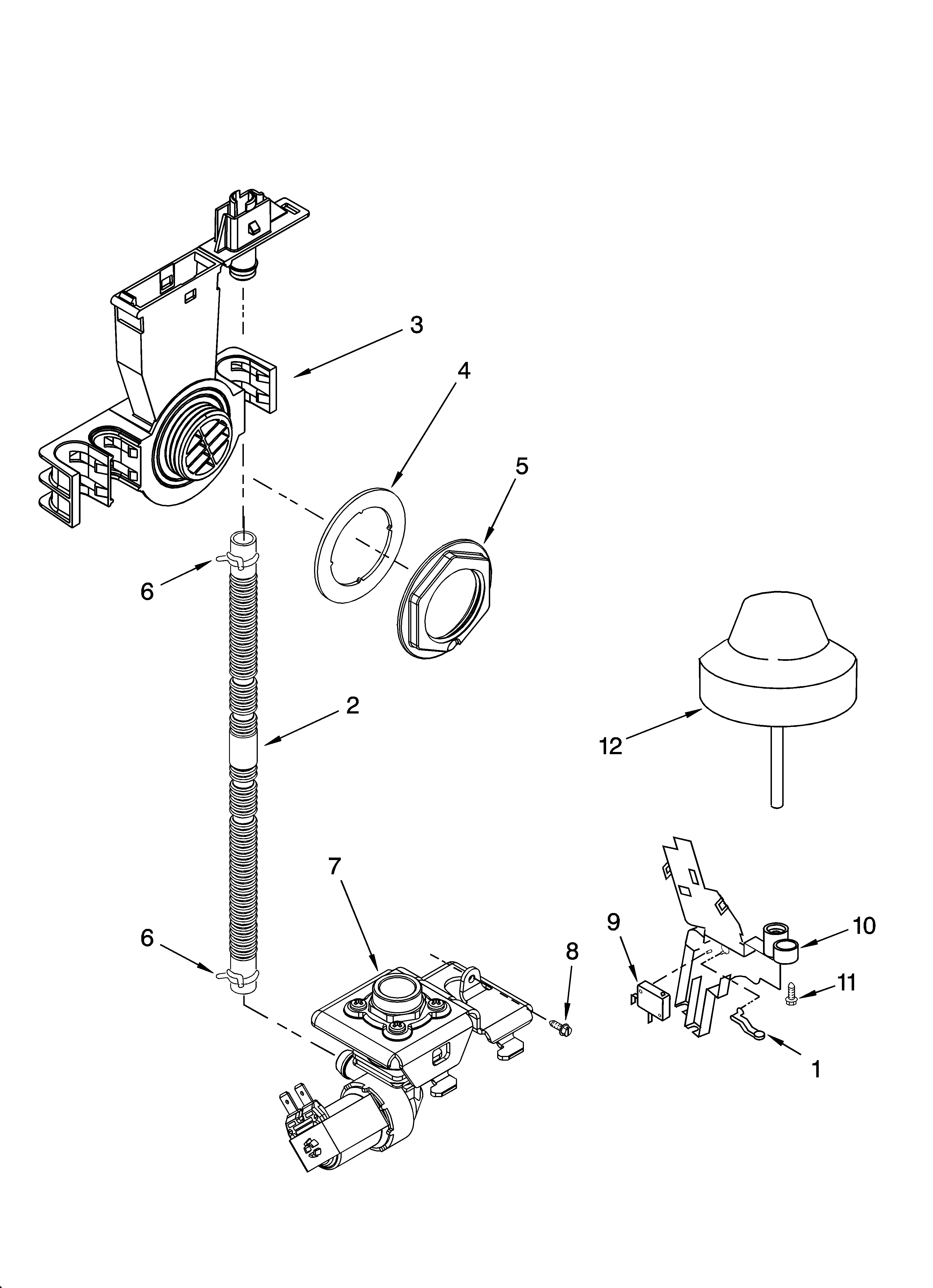 Fill and overfill parts