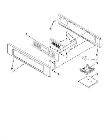 Control panel parts