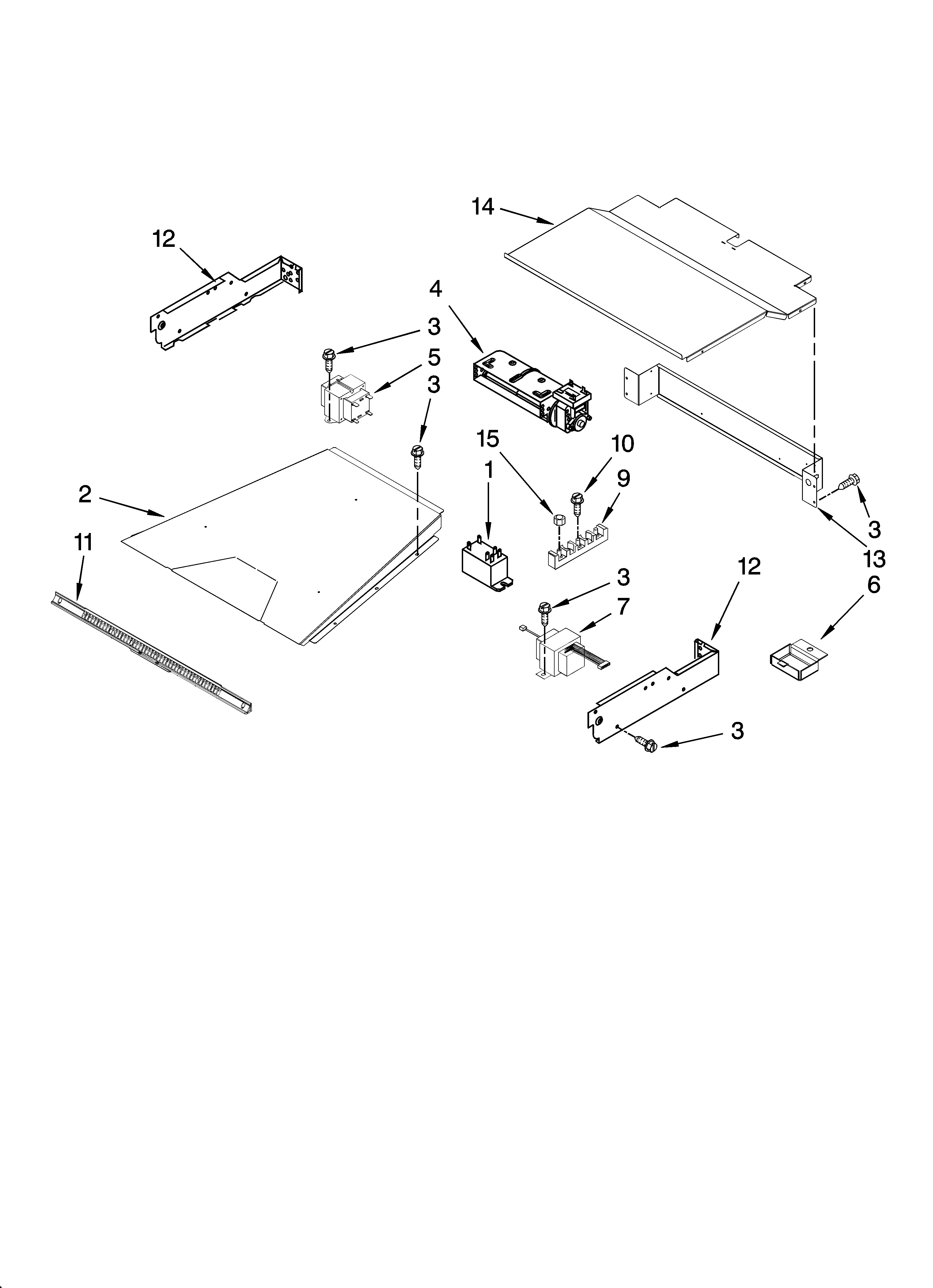 Top venting parts, optional parts