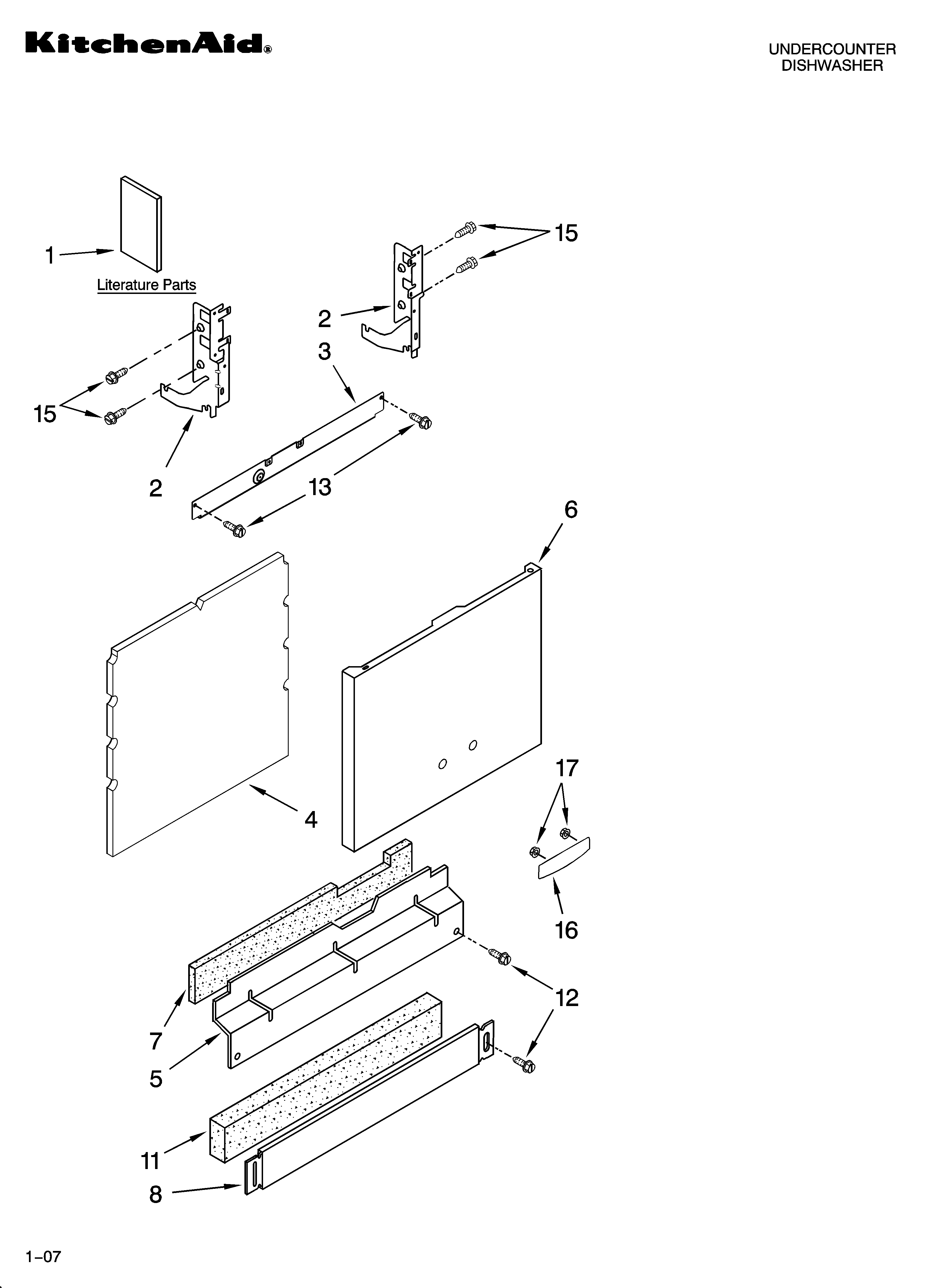 Door and panel parts