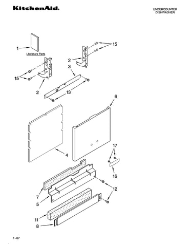 Door and panel parts