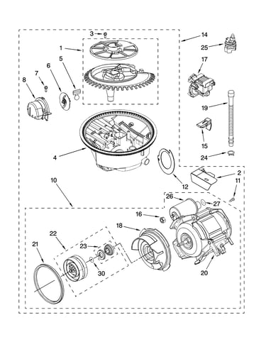 Pump and motor parts