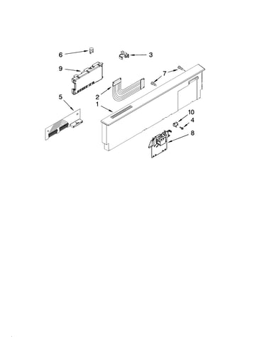 Control panel parts