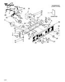 Washer/dryer control panel parts