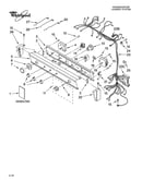 Washer/dryer control panel parts