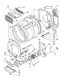 Dryer bulkhead parts