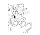 Maytag MED6400TQ0 bulkhead parts, optional parts (not included) diagram