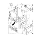 Maytag MGD5920TW0 cabinet parts diagram