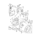 Maytag MGD5920TW0 bulkhead parts diagram