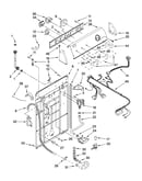 Controls and rear panel parts