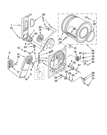 Bulkhead parts, optional parts (not included)