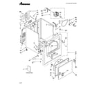 Amana YNED5500TQ0 cabinet parts diagram