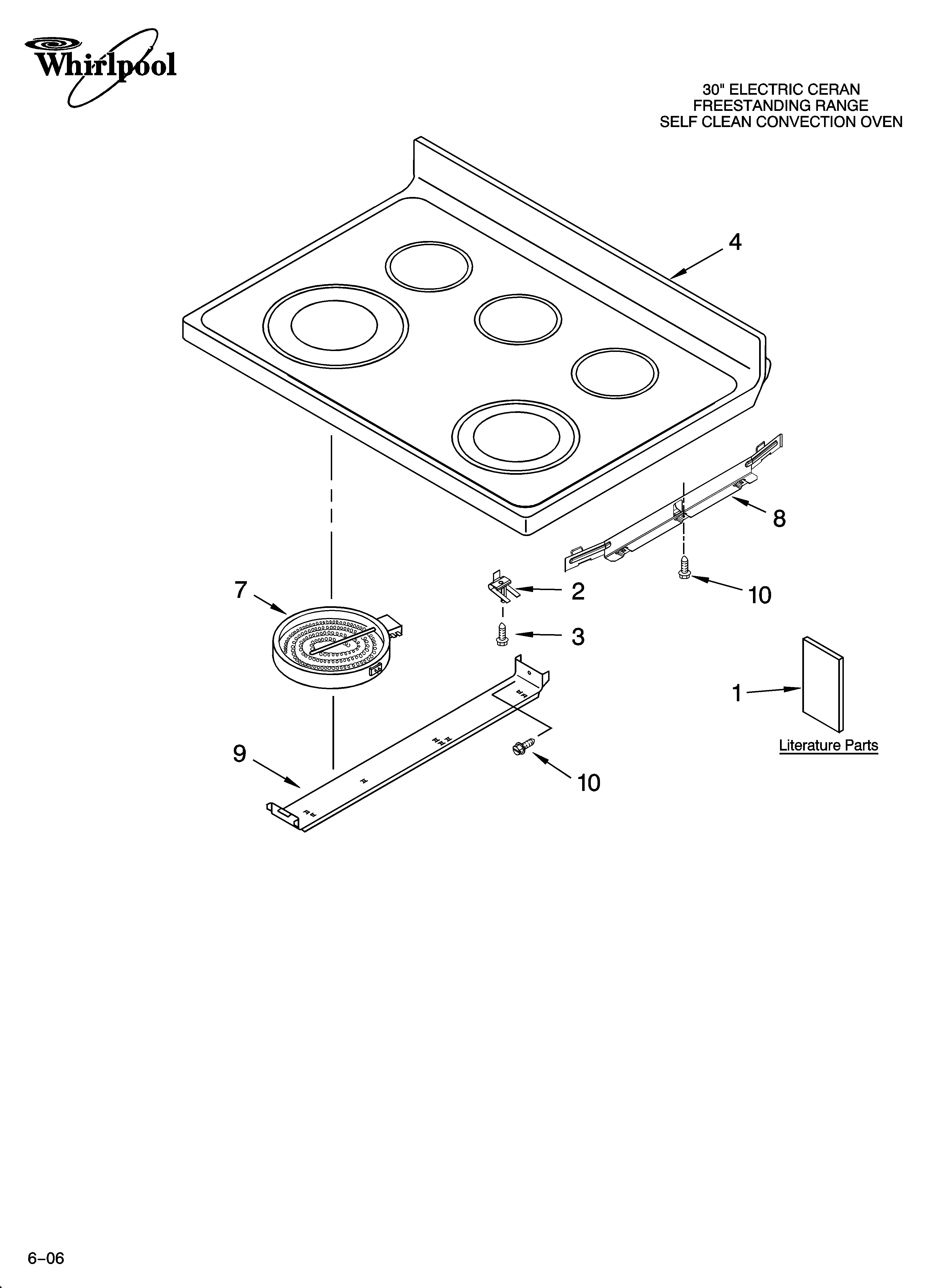 Cooktop parts