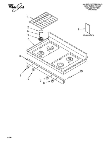 Cooktop parts