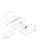 Internal warming drawer parts