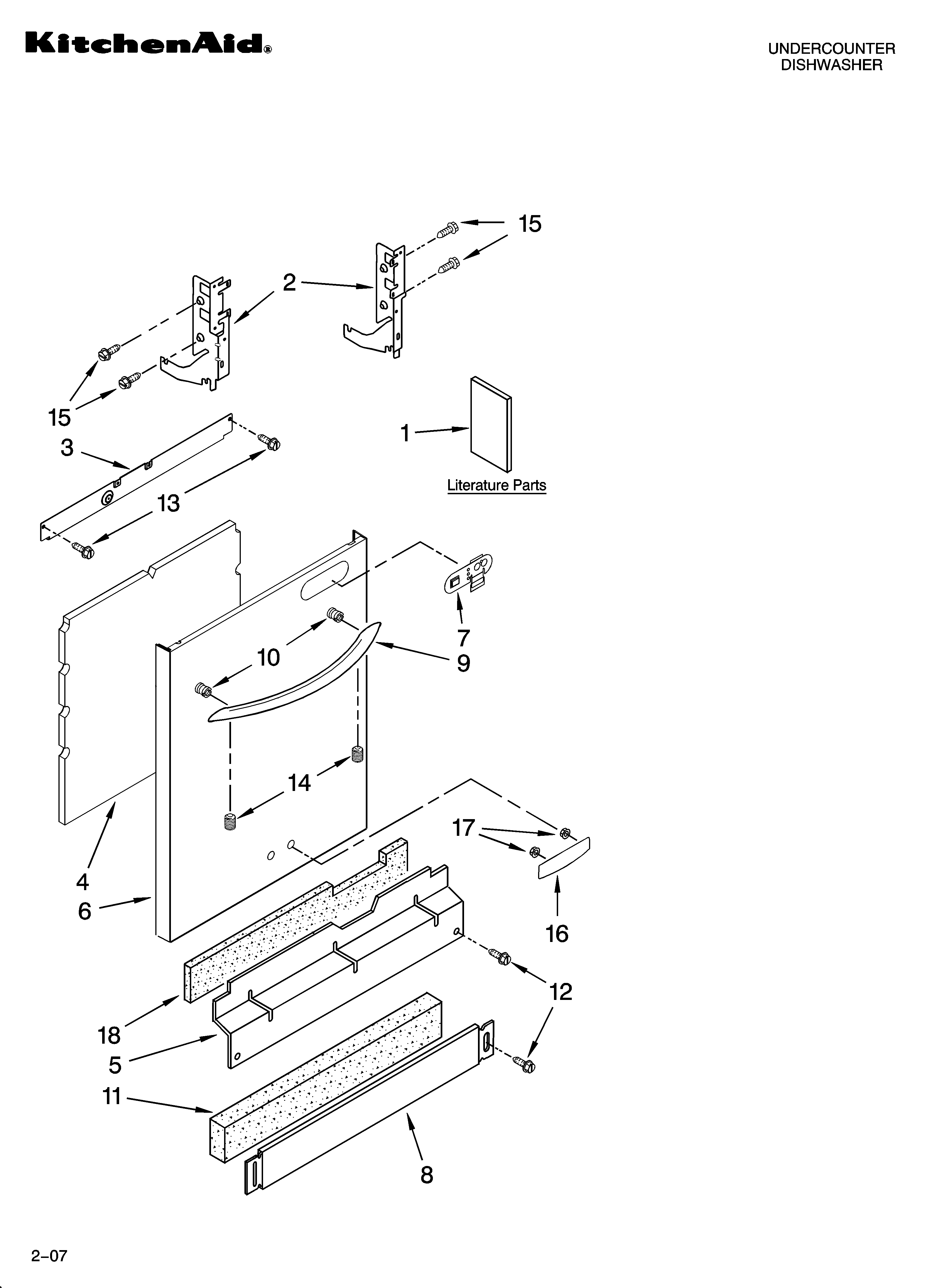 Door and panel parts