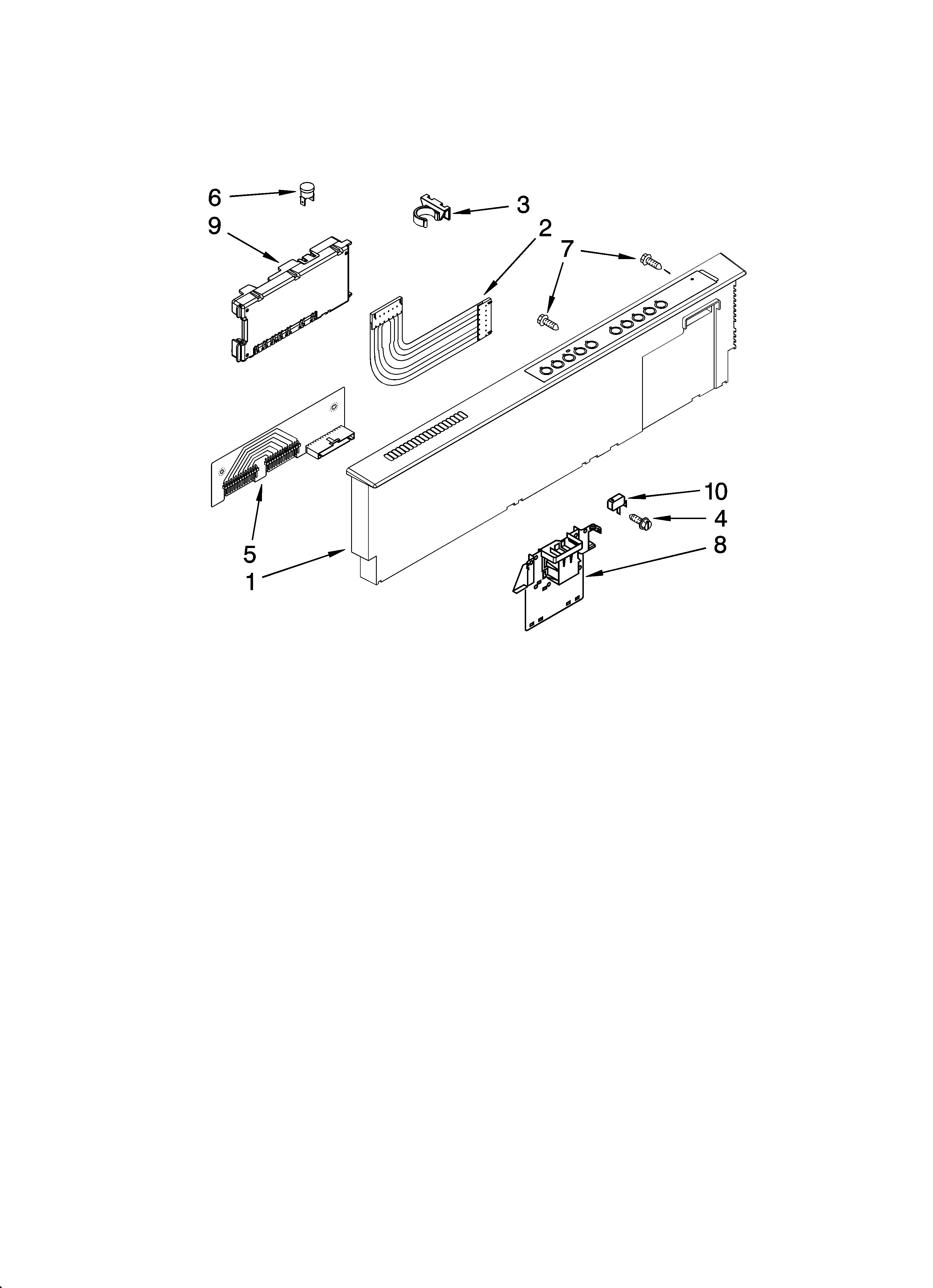 CONTROL PANEL PARTS