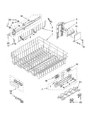 Upper rack and track parts