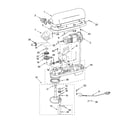 KitchenAid 4KN15E1XCM0 case, gearing and planetary unit diagram