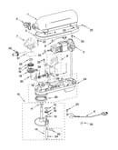 Case, gearing and planetary unit