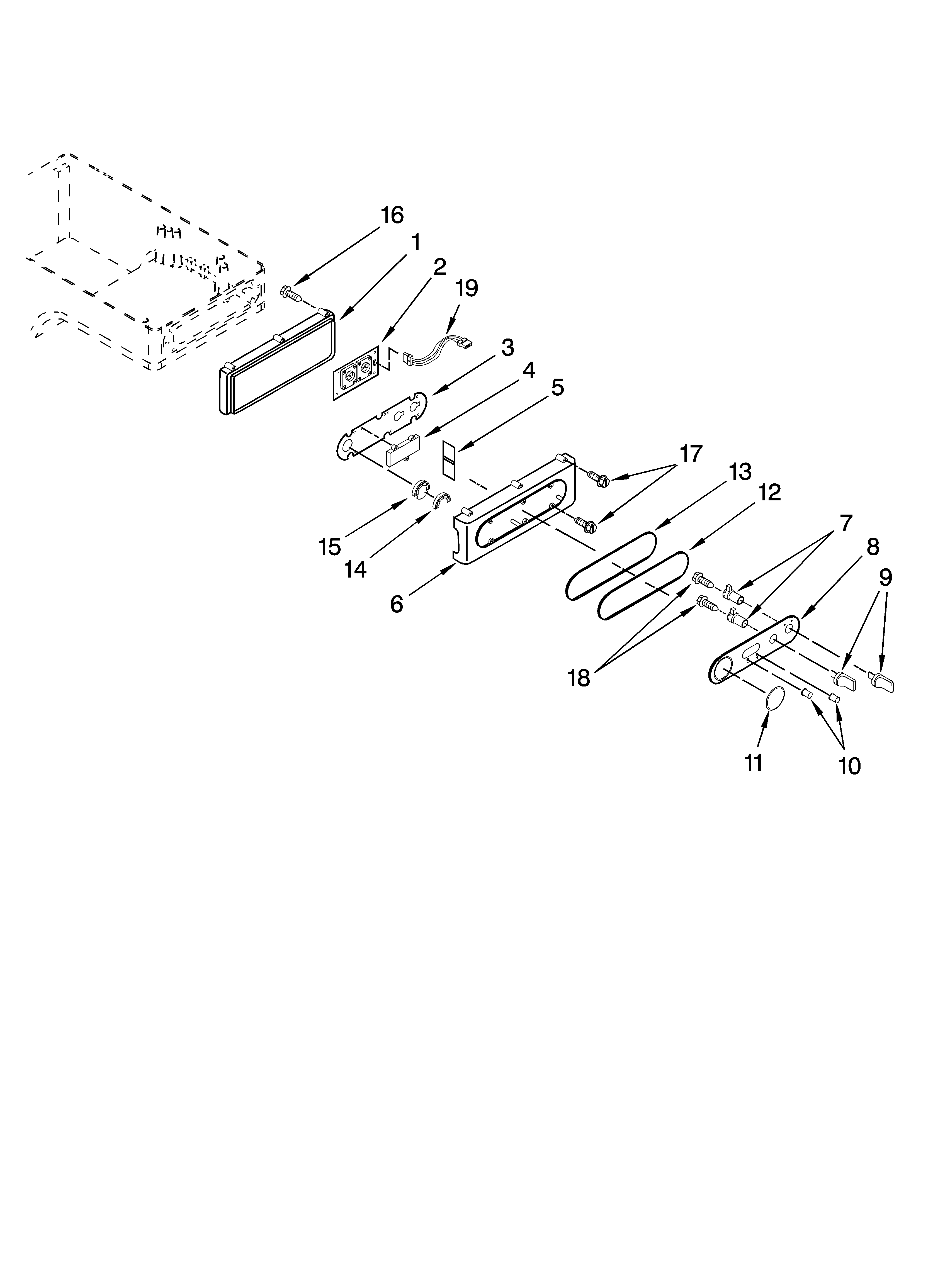 Upper control parts
