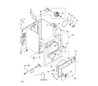 Whirlpool 8530040 cabinet parts diagram