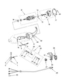 Motor and control parts