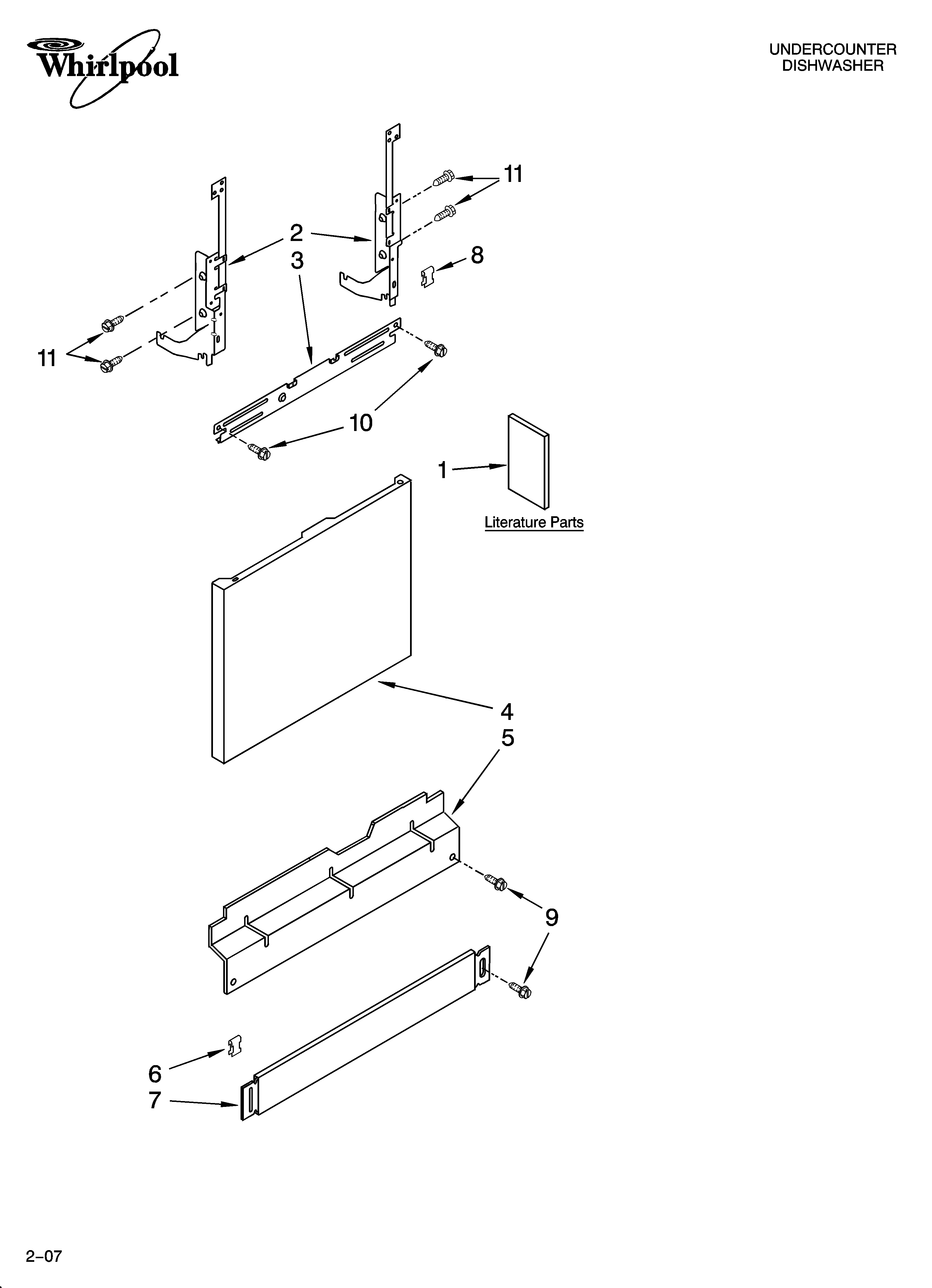 Door and panel parts
