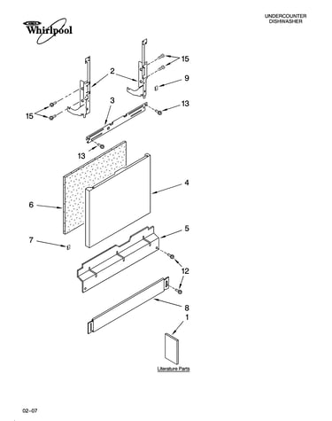 Door and panel parts